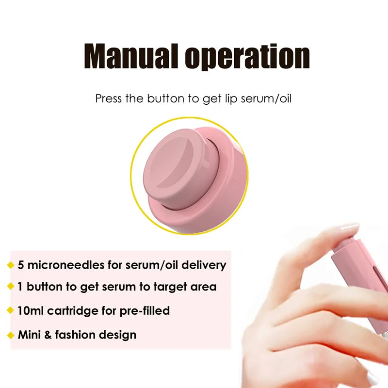 Micro-Needling Lip Filler Roller